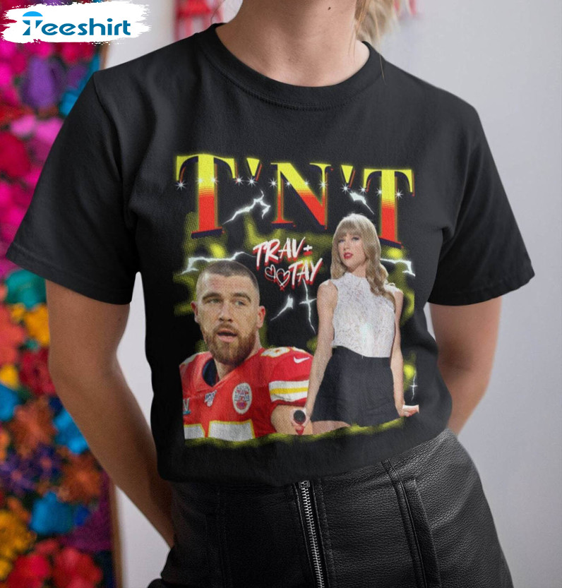Travis Kelce Swiftie Shirt, Music Country Short Sleeve Unisex T Shirt
