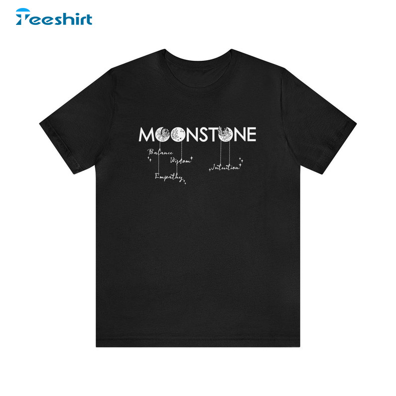 Moonstone Shirt, Trendy Design Unisex T Shirt Short Sleeve