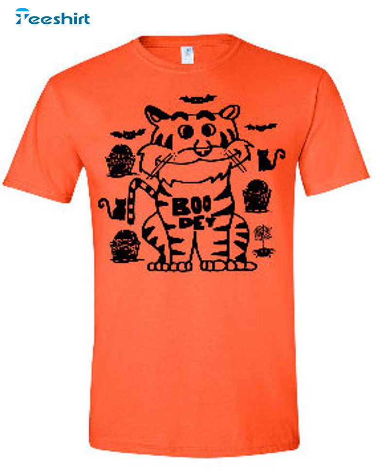 Halloween Boo Shirt, Cute Halloween Crewneck Unisex T Shirt