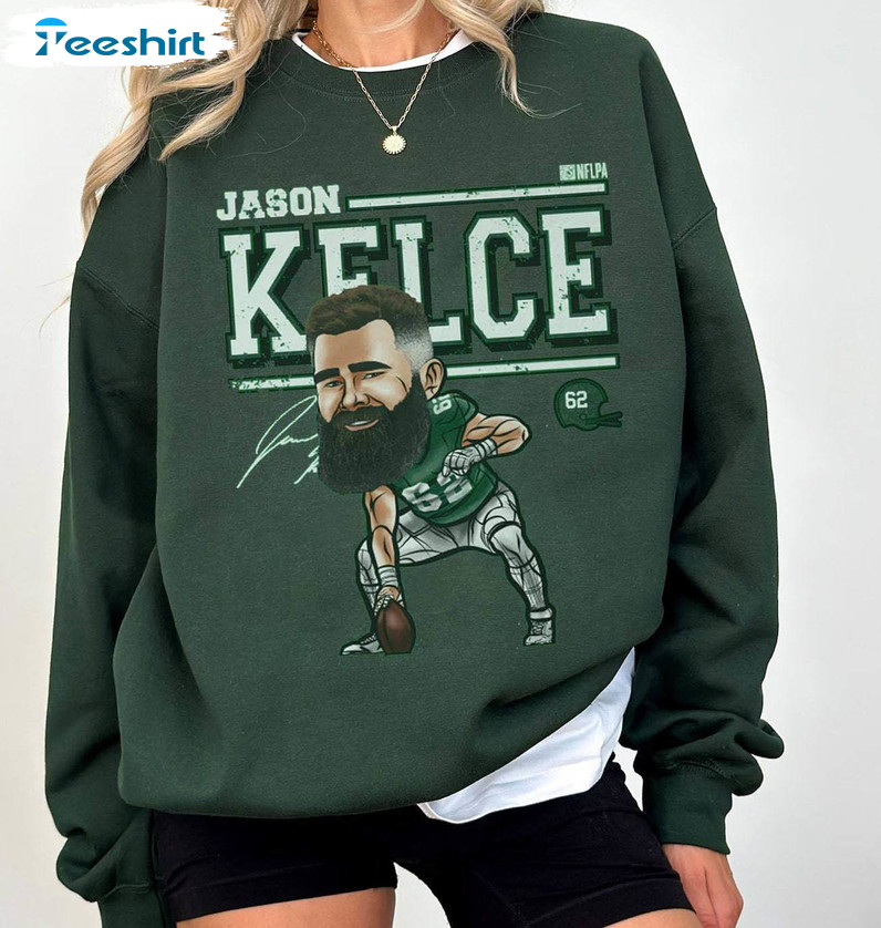 Comfort Jason Kelce Philadelphia Shirt, American Football Crewneck Unisex Hoodie