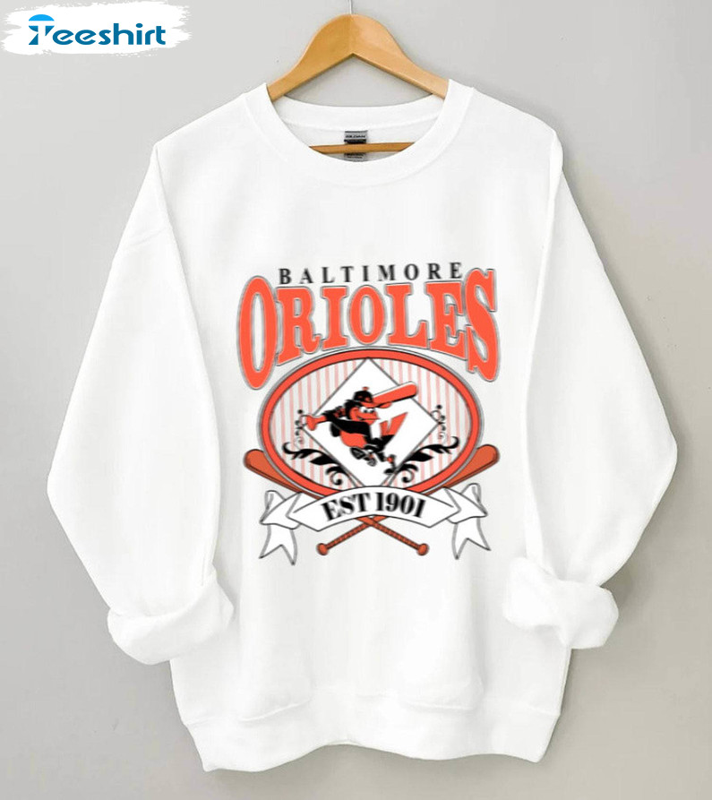 Baltimore Orioles Baseball Team Baltimore EST 1901 Retro Vintage T