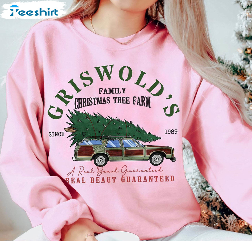 Christmas Tree Farm Shirt, Tree Farm Since 1989 Short Sleeve Crewneck