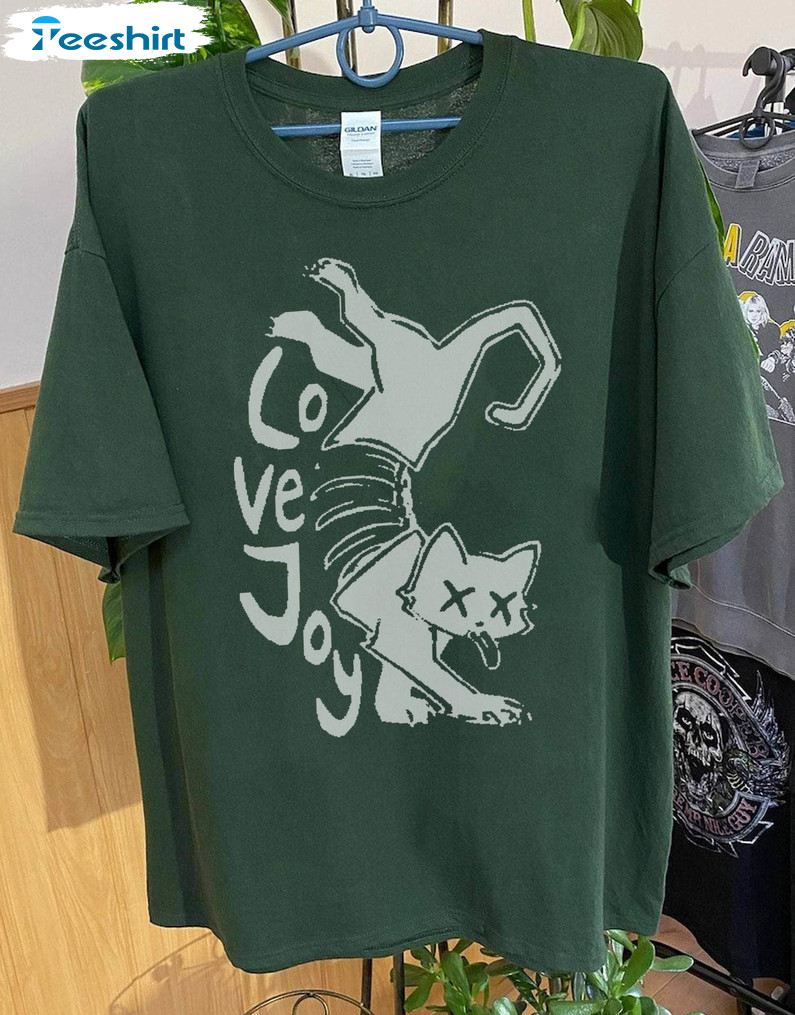 Lovejoy Cat Shirt, Are You Alright Lovejoy Crewneck Short Sleeve
