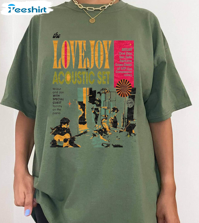 Vintage Lovejoy Band Shirt, Lovejoy Tour Concert Hoodie Long Sleeve