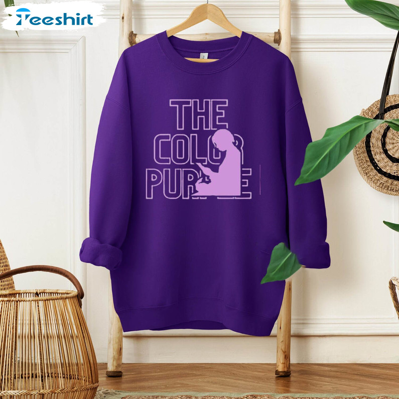 The Color Purple Classic Movie Shirt, 2023 Alice Walker The Color Tee Tops Long Sleeve