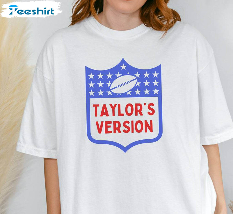 Chiefs Taylor's Version Shirt, Travis Kelce Chiefs Tee Tops Short Sleeve