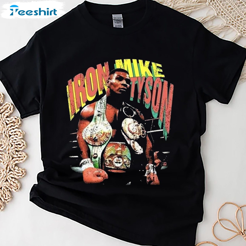 Iron Mike Tyson Shirt - Tyson Retro Inspired Unisex Hoodie Sweatshirt