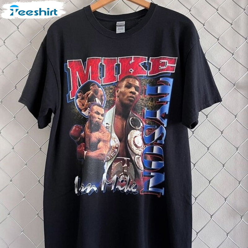 Iron Mike Tyson Shirt - Boxing Sport Vintage Style Sweatshirt Tee Tops