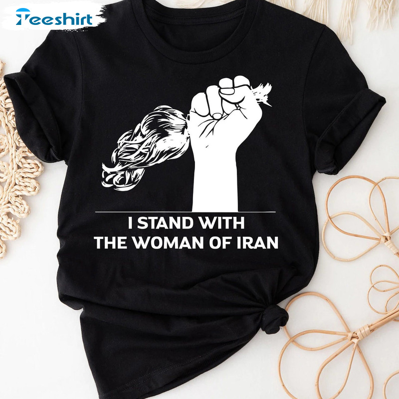 Stand With Iranian Women Shirt - Freedom For Iran Sweatshirt Vintage Style