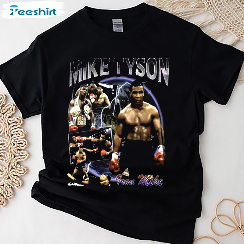 Mike Graphic Vintage Shirt - Tyson Retro Inspired Unisex Hoodie Sweatshirt