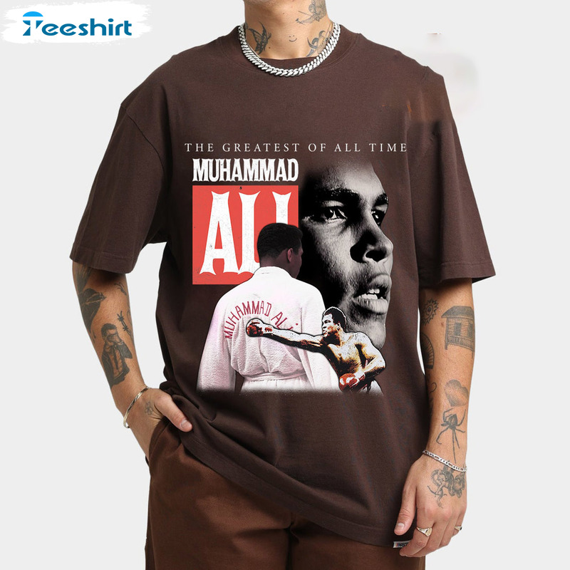 Muhammad Ali Shirt - The Goat Boxer Legend Iron Unisex Hoodie Tee Tops