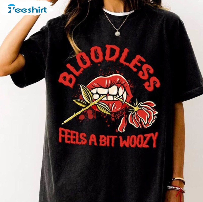 Astarion Bloodless Feels A Bit Woozy Shirt, Astarion Candle Crewneck Unisex T Shirt