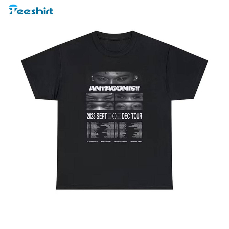 Playboi Carti Shirt, Antagonist Tour Unisex T Shirt Crewneck