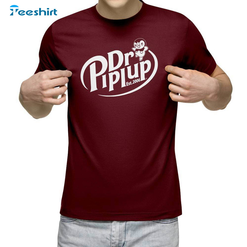 Dr Piplup Shirt, Trendy Crewneck Unisex T Shirt