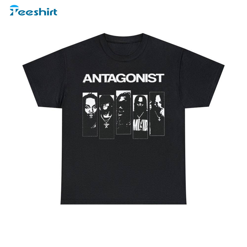 Playboi Carti Antagonist Shirt, Trendy Music Short Sleeve Long Sleeve