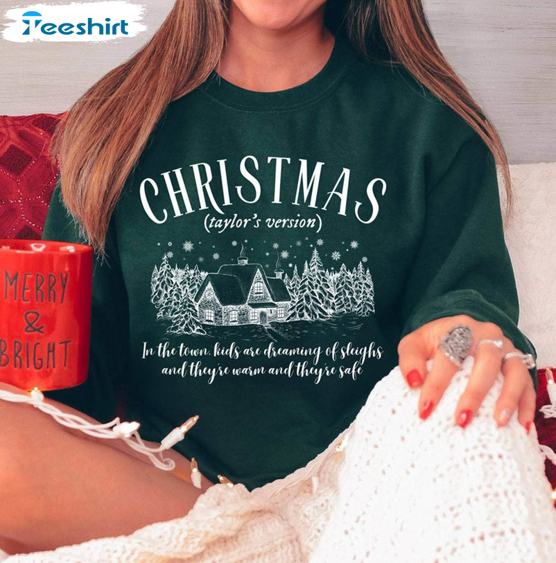 Christmas Taylor's Version Shirt, Christmas Tree Farm Tee Tops Short Sleeve