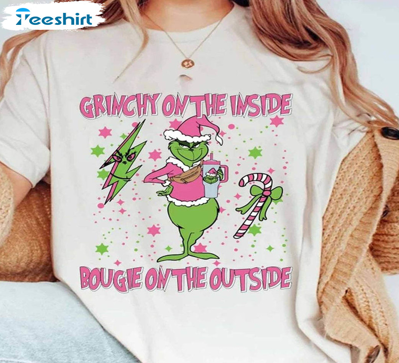 Boojee Grinch Shirt, Christmas Unisex Hoodie Crewneck