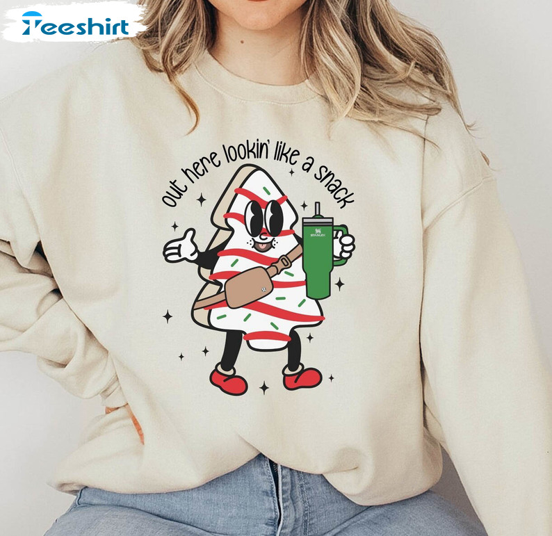 Boojee Looking Like A Snack Shirt, Boojee Christmas Tee Tops Crewneck