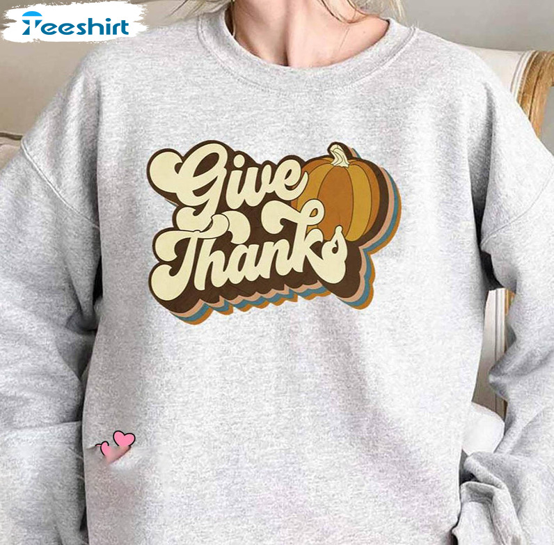 Thankful Family Shirt, Thanksgiving Cute Fall Unisex Hoodie Crewneck