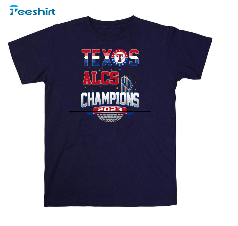 Texas Ranger Baseball Shirt, Texas Rangers Alcs Long Sleeve Unisex Hoodie