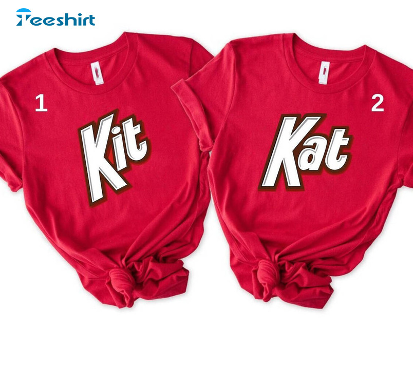 Candy Costume Matching Shirt, Chocolate Bar Halloween Crewneck Long Sleeve