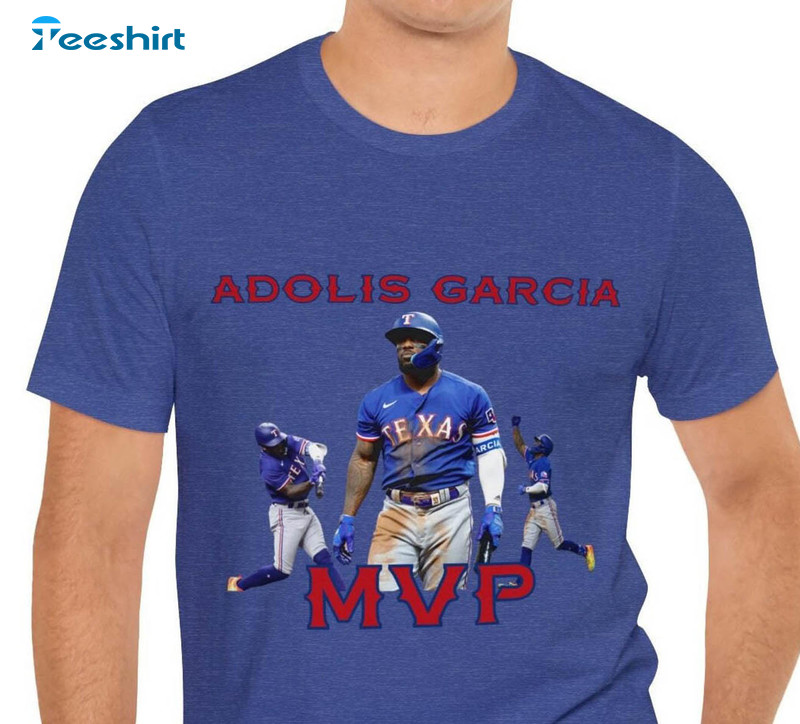 Adolis Garcia Texas Rangers Shirt, Alcs Mvp World Long Sleeve Unisex Hoodie