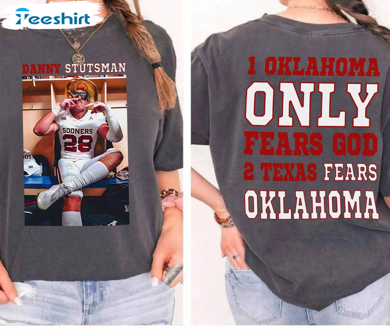 Stutsman Shirt , Texas Fears Oklahoma Crewneck Sweatshirt