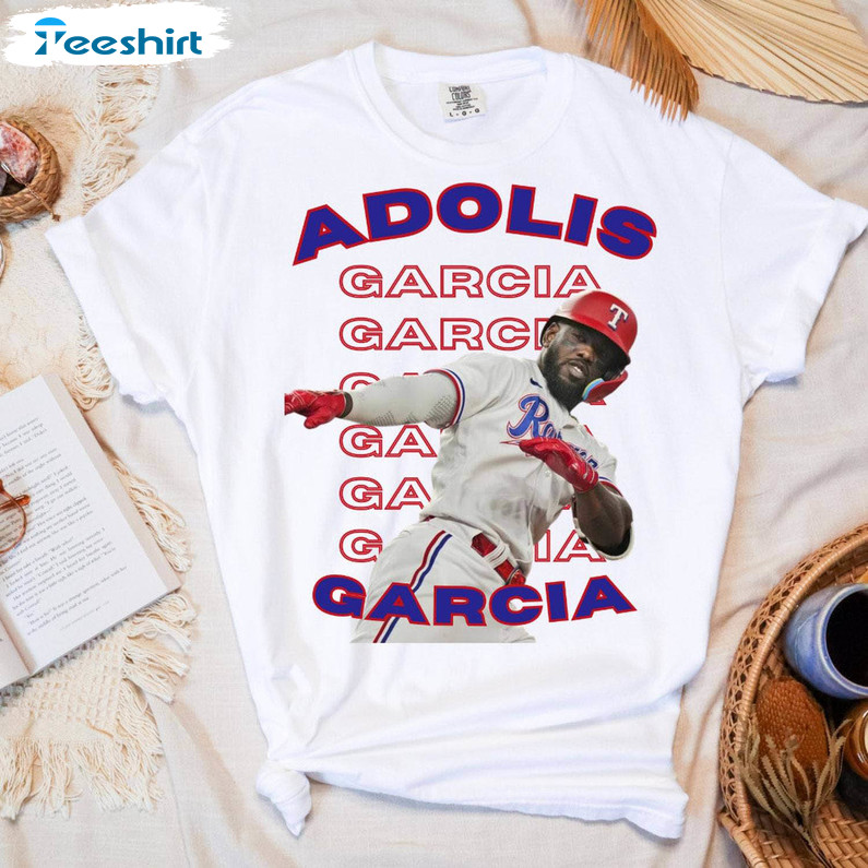 Adolis Garcia Texas Rangers Unisex Texas Long Rangers Sleeve Alcs Shirt, Shirt T