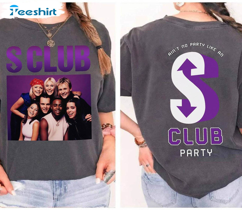 S Club 7 REUNITED Tour Concert T-Shirt 2023 October UK Ireland 25 Years Top  Tee