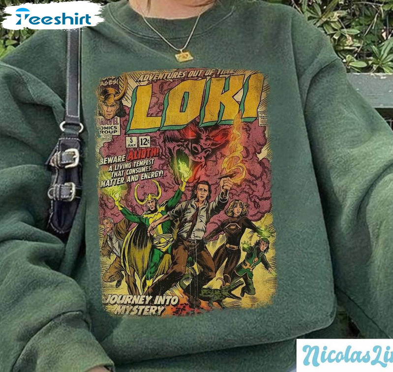 Vintage Loki Shirt, Loki Season 2 Unisex Hoodie Sweater