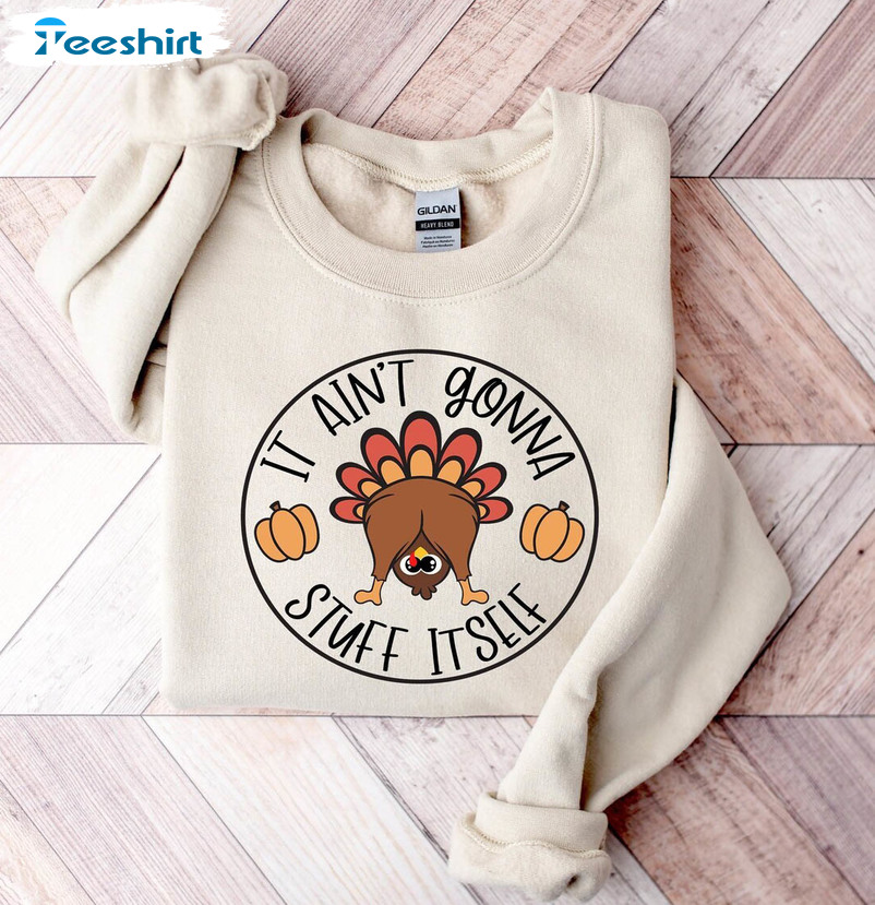 It Aint Gonna Stuff Itself Cute Shirt, Thanksgiving Tee Tops Unisex T Shirt