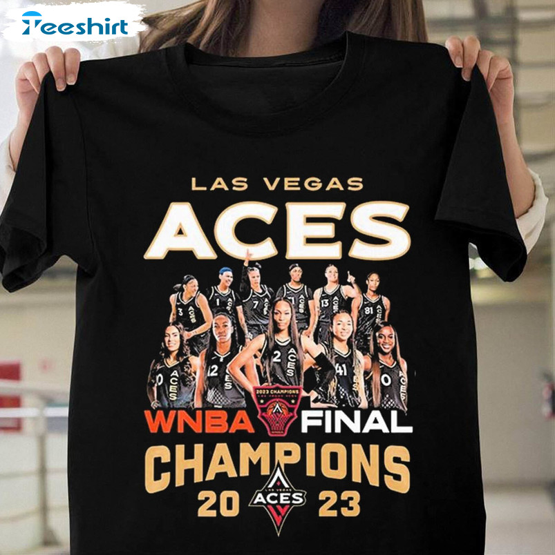 Las vegas aces wNBA final champions 2023 shirt, hoodie, sweater and long  sleeve