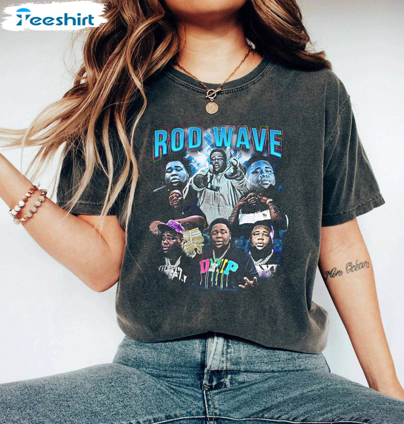 Rod Wave Vintage Shirt, Rap Music Sweatshirt Unisex Hoodie