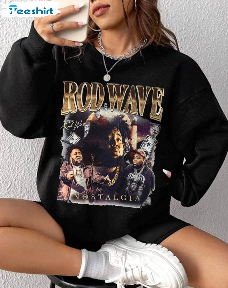 Rod Wave Rap Music Shirt, Rod Wave Concert Long Sleeve Unisex T Shirt