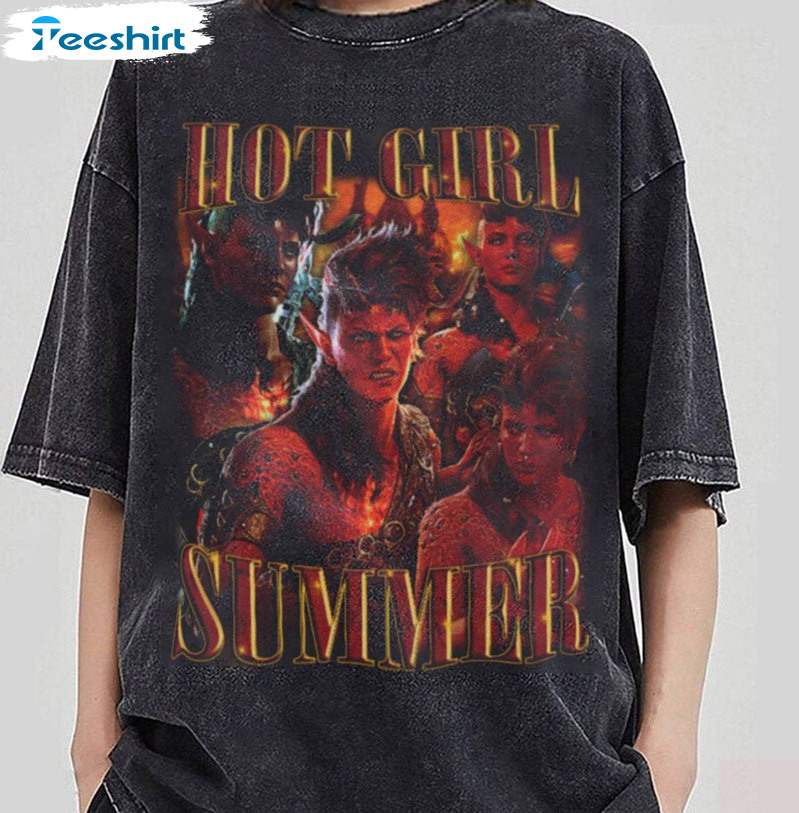 Hot Girl Summer Shirt, Baulders Baldur Comfort Long Sleeve Unisex T Shirt