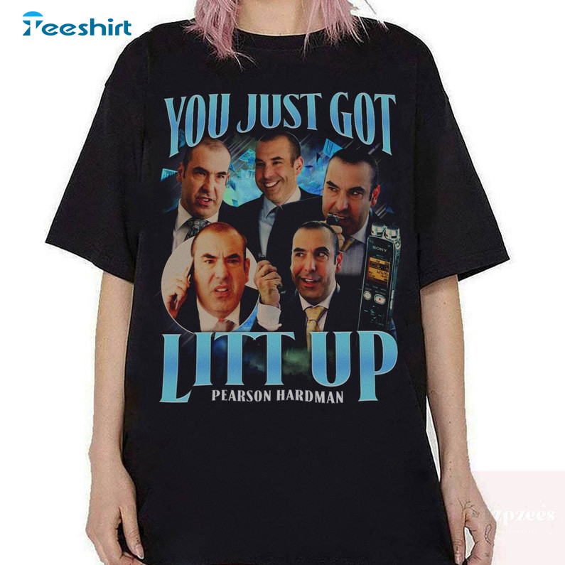 Limited You Just Got Litt Up Vintage Shirt, Pearson Hardman Shirt