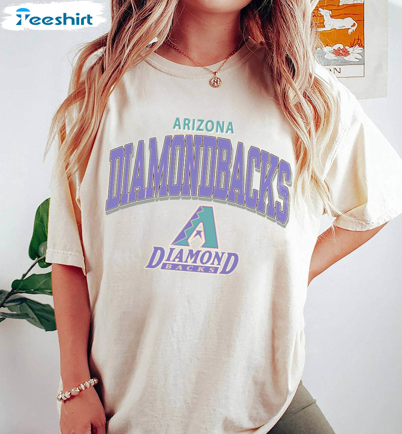 Arizona Diamondbacks Shirt, Retro Game Crewneck Unisex Hoodie