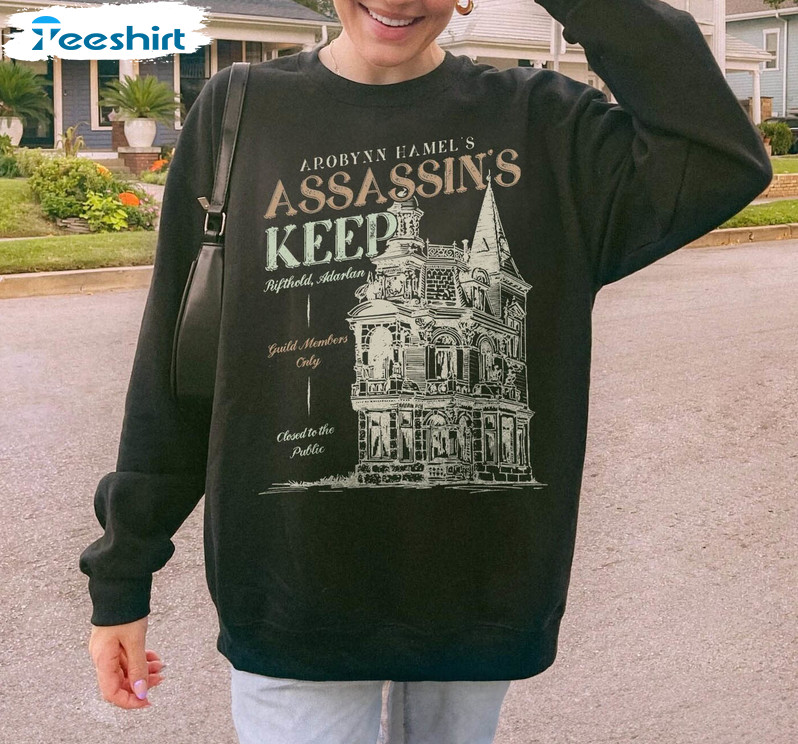 Assassin's Keep Shirt, Throne Of Glass Tee Tops Unisex Hoodie