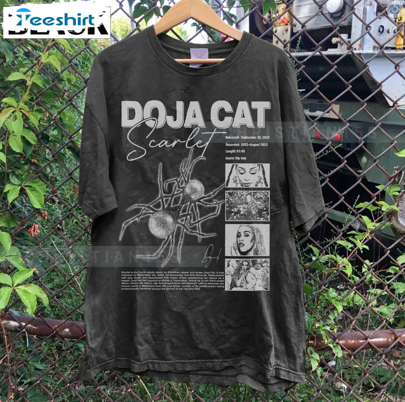 Doja Cat T-Shirt - Scarlet Album Shirt, Doja CAt Merch GIft Fans Girls –  Abe Gallery