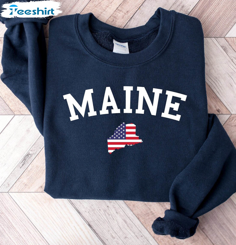 Pray For Maine Shirt, Lewiston Sweater Crewneck