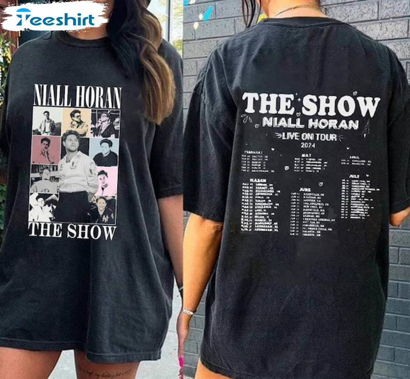 Niall Horan Shirt, The Show Live On Tour Crewneck Unisex T Shirt