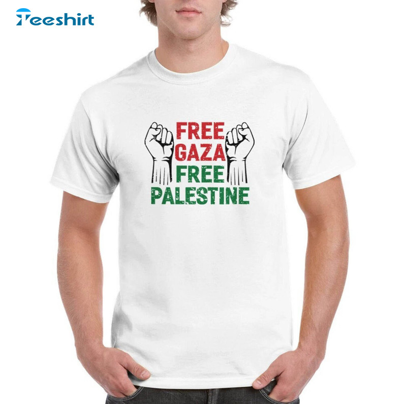 Free Palestine Shirt, Palestine Support Save Palestine Equality Crewneck Sweatshirt