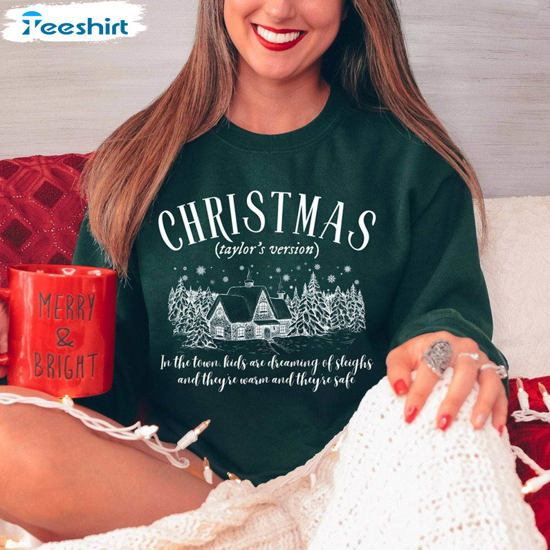 Taylor Christmas Shirt , Christmas Tree Tee Tops Unisex Hoodie