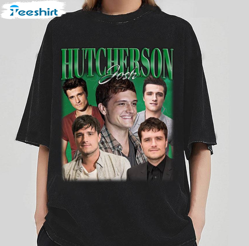 Josh Hutcherson Shirt, Vintage Design Long Sleeve Unisex T Shirt