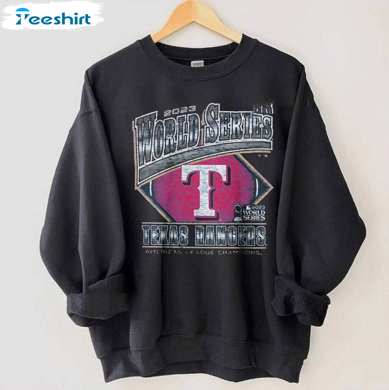 Texas Rangers 47 Shirt, Vintage Rangers Baseball Sweater Crewneck Sweatshirt