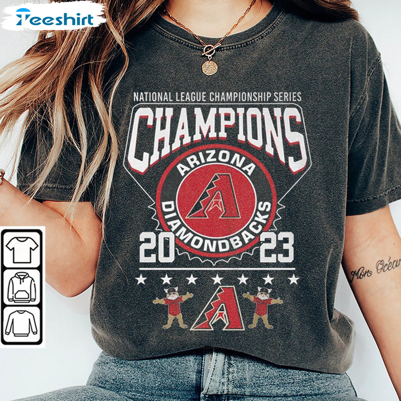 National League Championship Shirt, Arizona Diamondbacks 2023 Long Sleeve Tee Tops