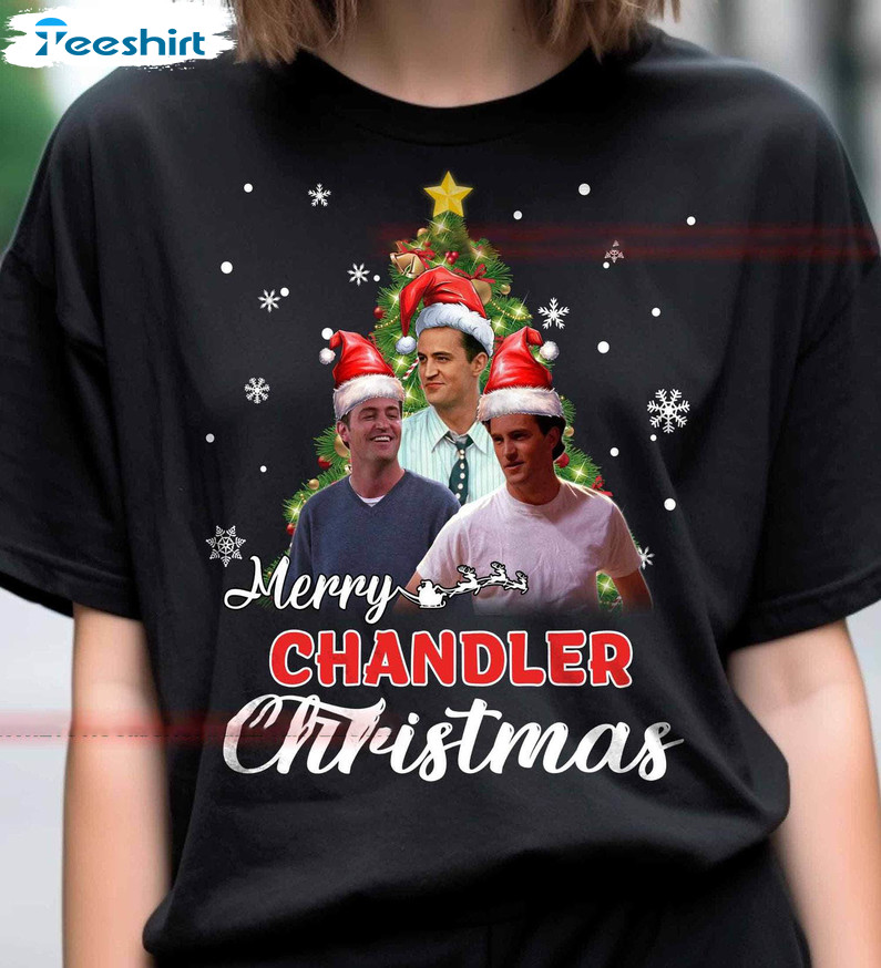 Limited Chandler Bing Christmas Shirt, Merry Christmas Long Sleeve Short Sleeve