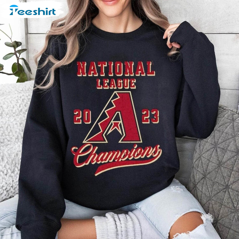 Arizona Diamondbacks National League Championship Shirt, Mlb Playoffs Hoodie T-shirt