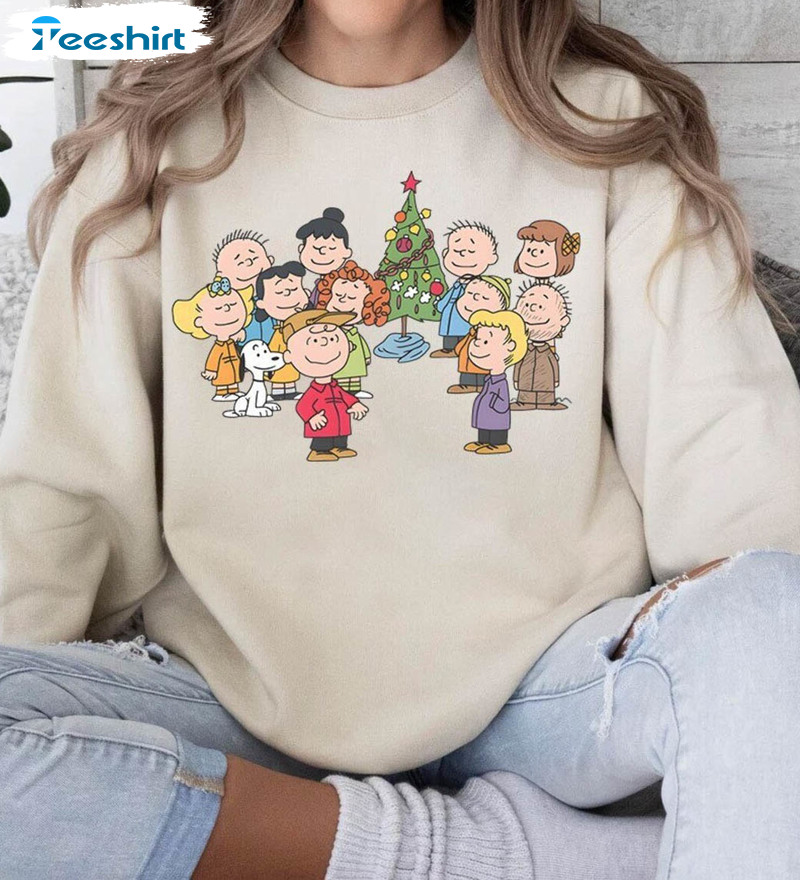 Charlie Brown Christmas Shirt, Vintage Christmas Hoodie Sweater