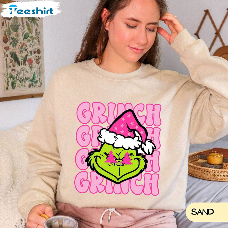 Grinch best sale face sweater